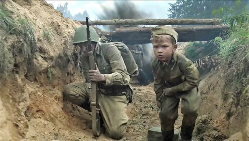 6岁男孩参加二战，在炮火中屡立战功，根据真事改编的战争片！