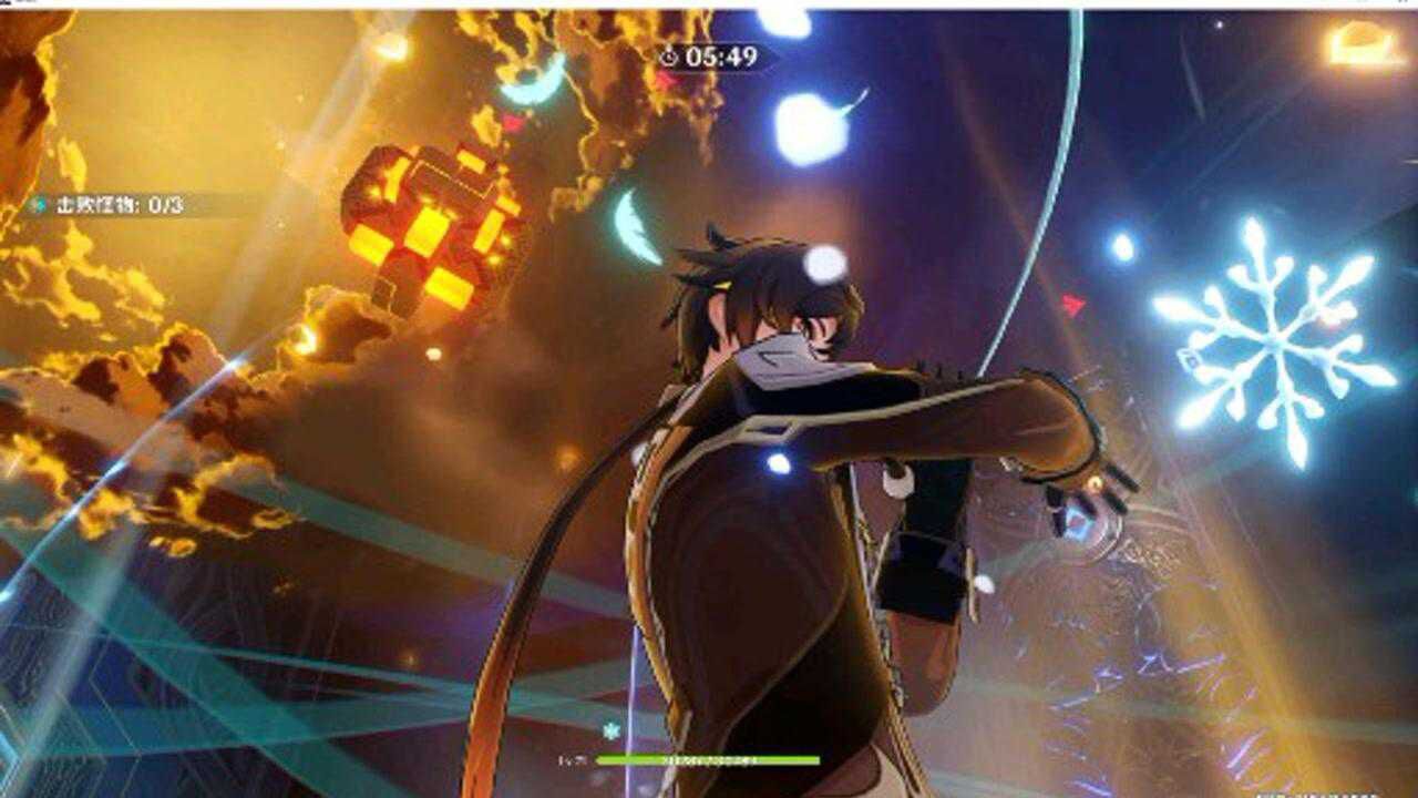 原神充能流的钟离大招真帅