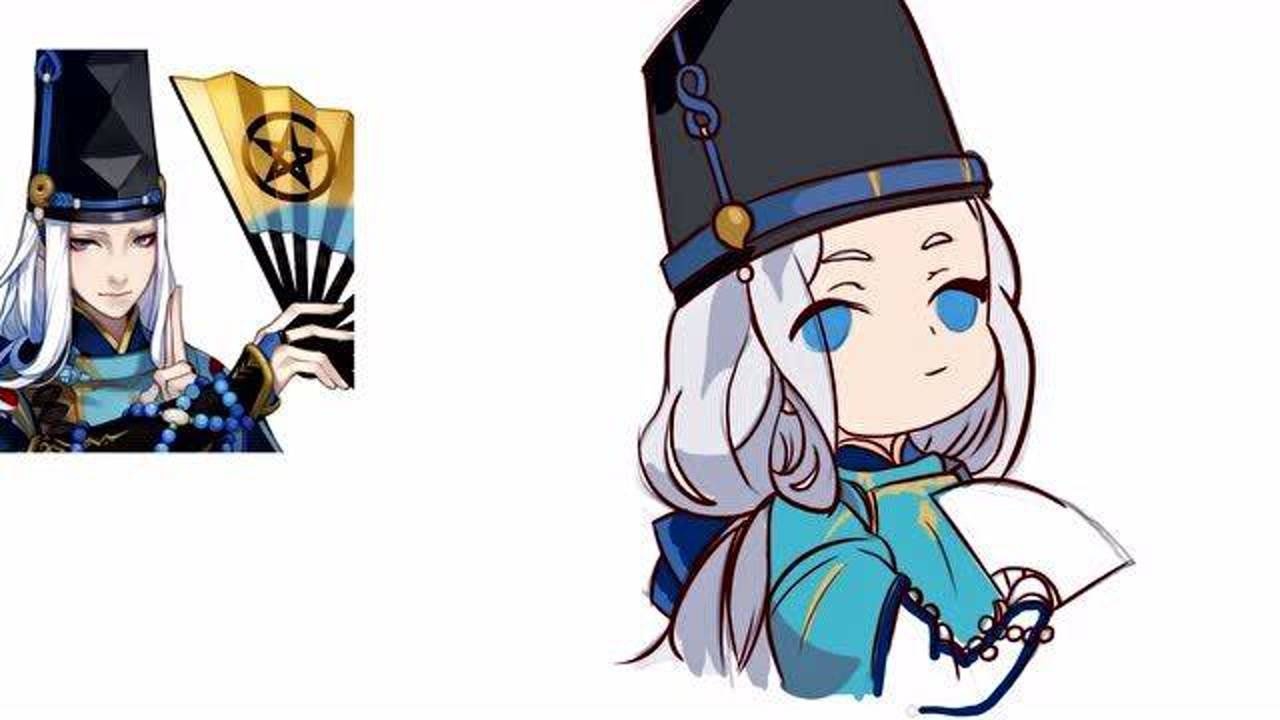 插画学习阴阳师晴雅集安倍晴明你们喜欢吗