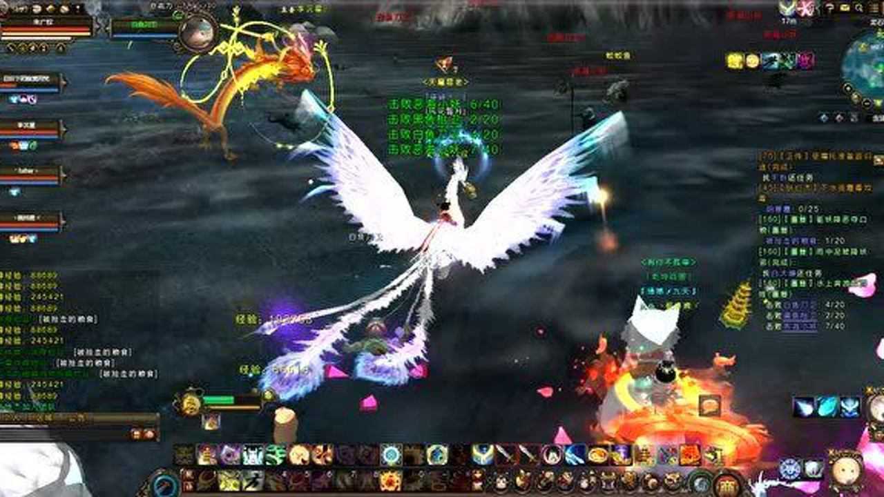 寻仙新地图白龙湖重复任务一览湖中怪物分散还是比较费时间的