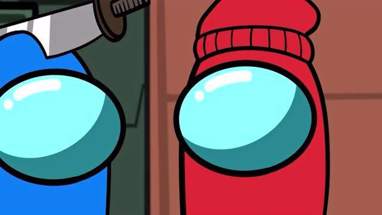 amongus在我们之间内鬼杀的游戏遇事平静的红色