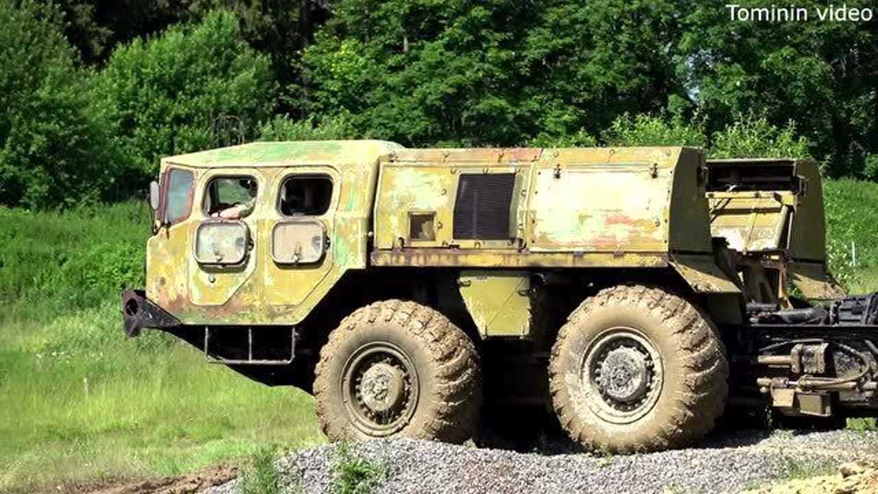 俄罗斯maz 543卡车,真霸气