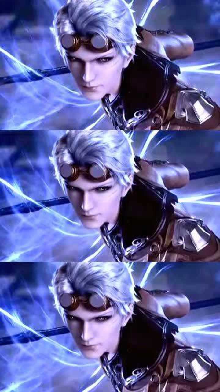 斗罗大陆,奥斯卡使用蓝银霸王枪!