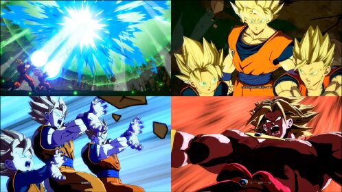 七龙珠:父子三人联手使出龟派气功,将布罗利推向了太阳蒸发殆尽