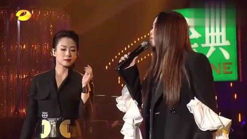 林忆莲与张惠妹合唱《也许明天》，两大天后完美演绎震撼全场！
