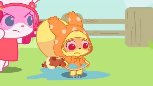 小鹿杏仁儿第二季 闪电趁我没注意偷偷开始了游戏,看我怎么教训他!