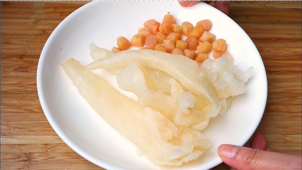 教你花胶泡发的方法简单4个步骤胶质不流失能变大几倍