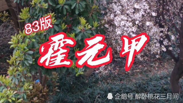 83版霍元甲一一再现经典(九上)