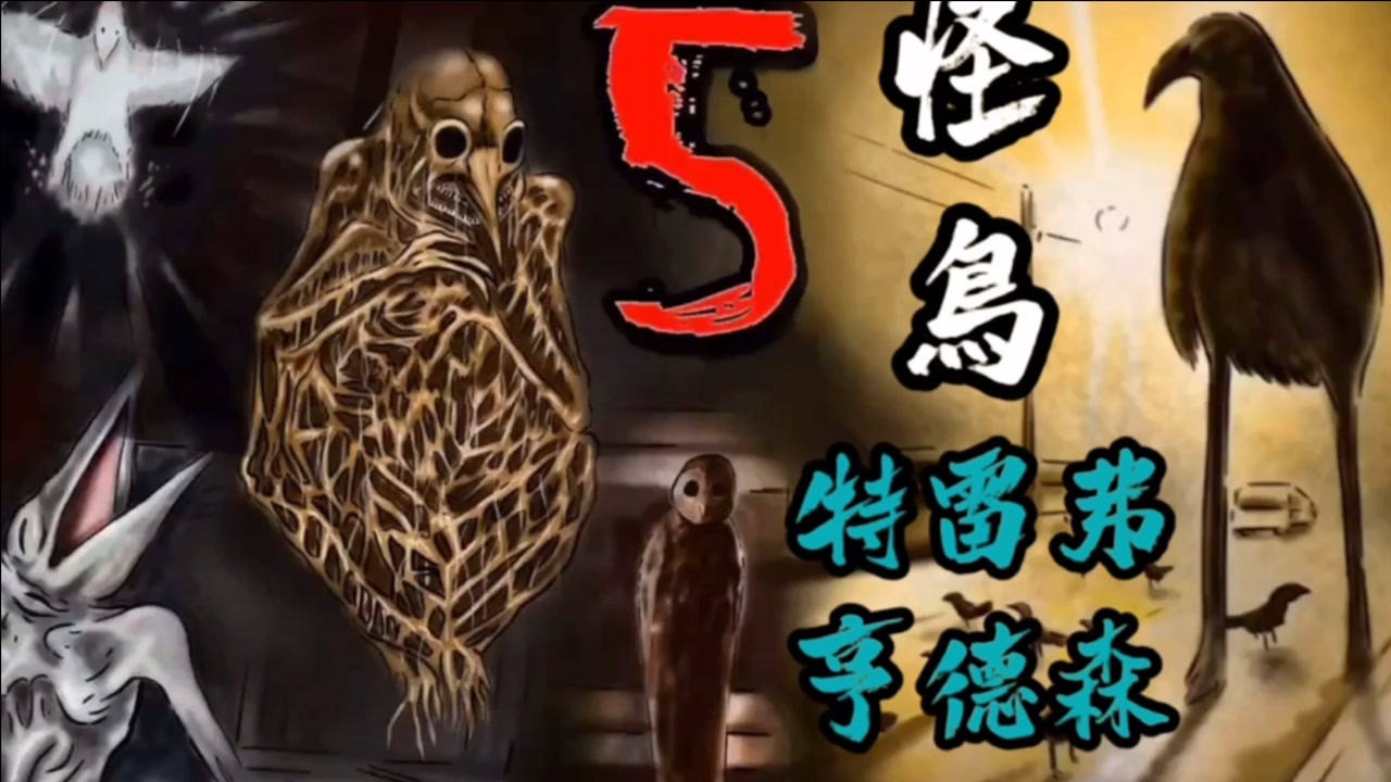 都市传说5只来自特雷弗亨德森最新创作的鸟类怪物