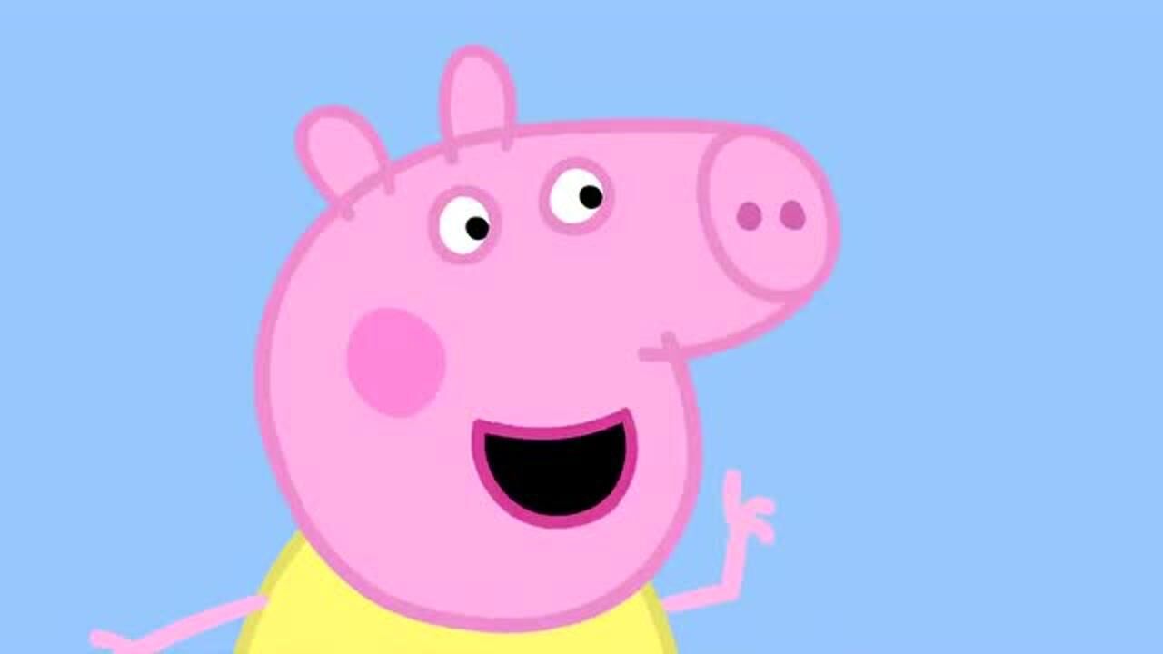 小猪佩奇猪姐姐玩游戏耍赖老是乱改规则佩奇玩什么都赢不了