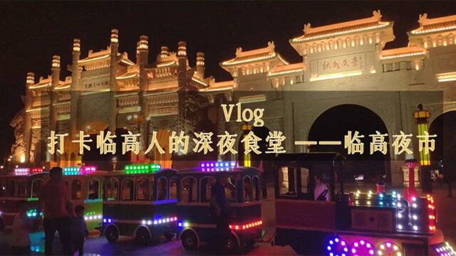 Vlog|打卡临高人的深夜食堂——临高夜市