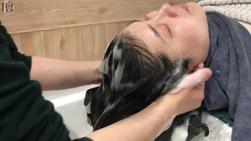 19块9体验45分钟常州中式洗头 手法比发廊讲究多 感觉之前白洗了