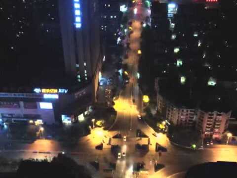 【航拍】孝感应城市,日转夜,景色皆美