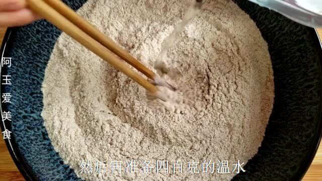 全麦卷饼,筷子搅一搅就完成,营养美味热量低,早餐一个月不重样