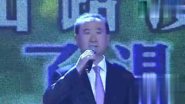 王健林,实力演唱《西海情歌》燃爆全场,真有才