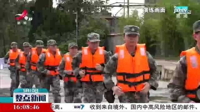 吉安青原区举行临河危化企业防洪抢险演练