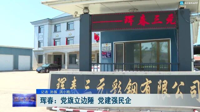 珲春:党旗立边陲 党建强民企