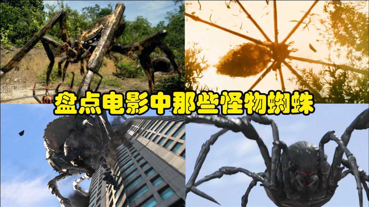 盘点电影中那些超恐怖的巨型蜘蛛第一个有十几层那么高最后一个爬到