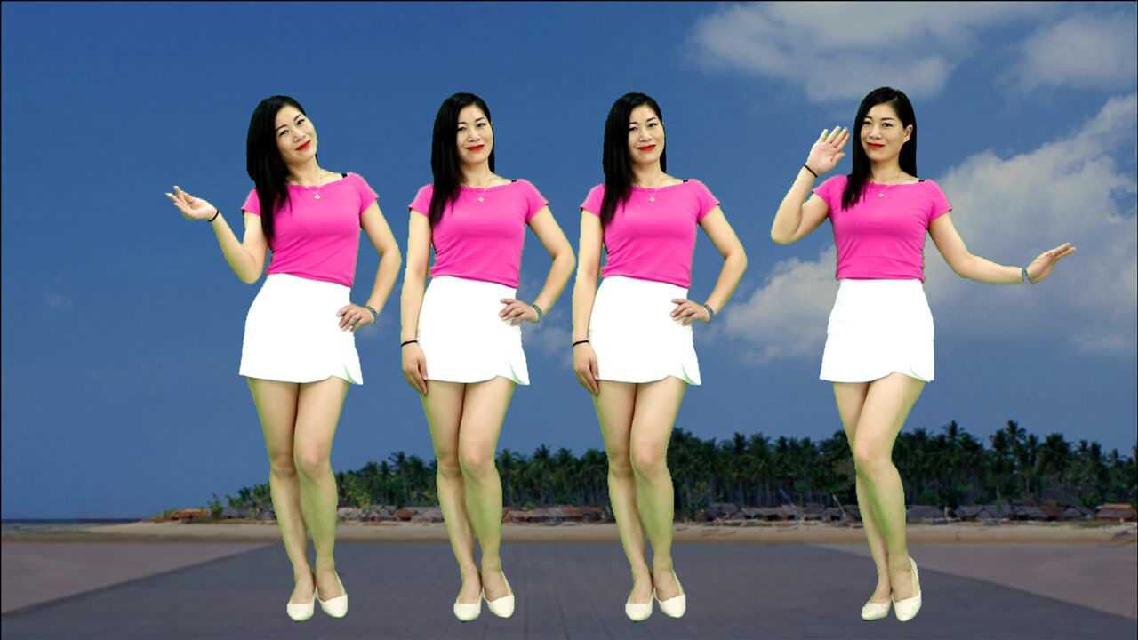 大众32步广场舞《小芳》经典老歌,欢快舞步,简单好看!_腾讯视频