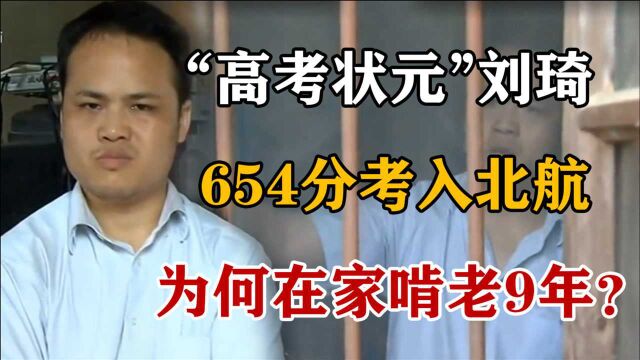 “高考状元”刘琦:曾以654分考入北航,毕业后为何在家啃老9年?