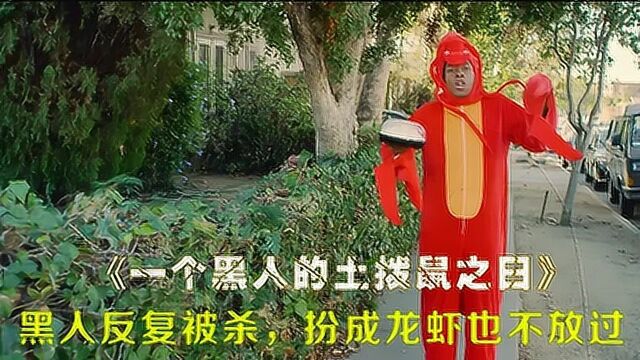 黑人反复被杀,装成龙虾也不放过,《一个黑人的土拨鼠之日》