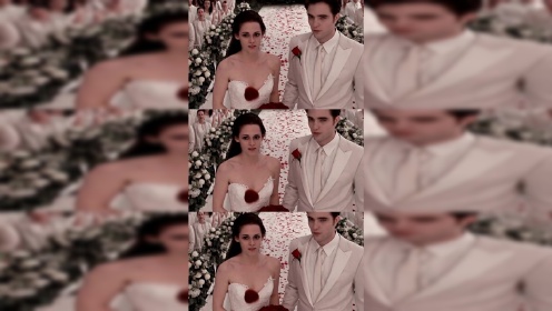 爱德华与贝拉站在尸体群上的婚礼殿堂，这就是吸血鬼结婚的仪式感吗