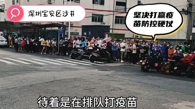 深圳宝安区打疫苗