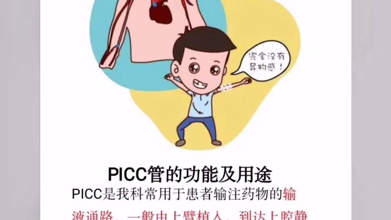 picc患者健康宣教2
