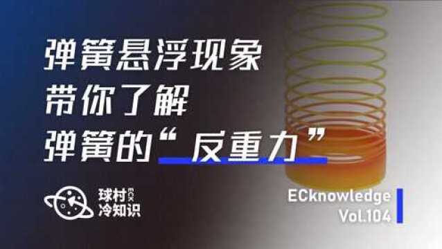 弹簧悬浮现象!带你了解弹簧的“反重力”!#“知识抢先知”征稿大赛#