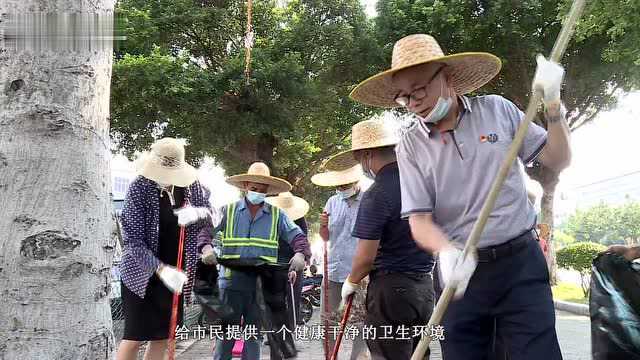 番禺钟村街开展美化净化环境整治行动