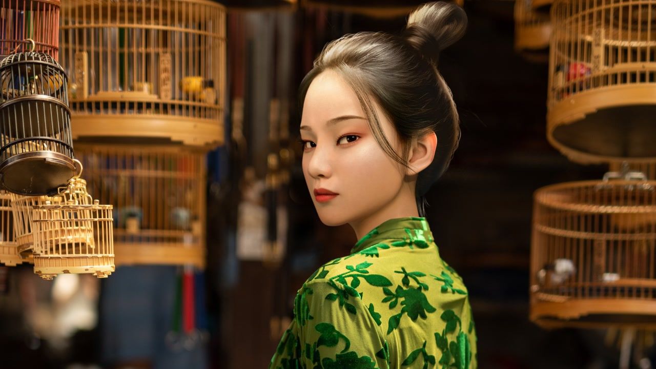 次世文化:中国首个国风超写实虚拟kol——翎ling_腾讯视频