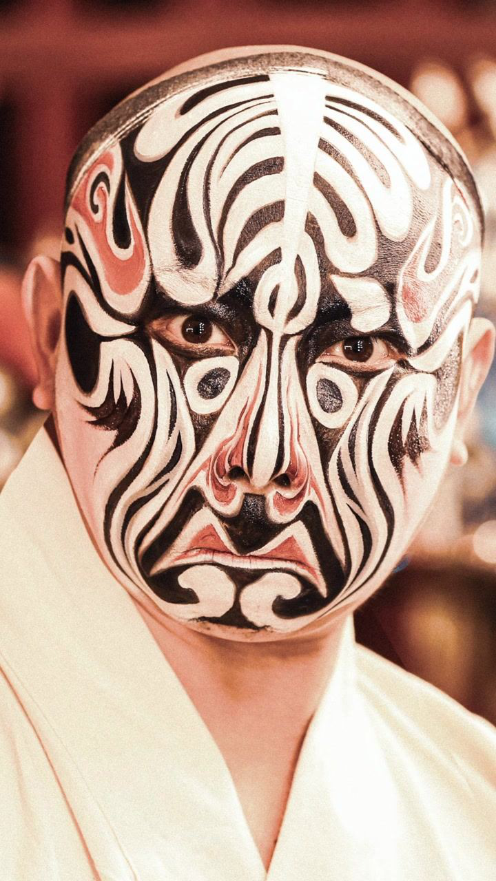 司献伟霓裳雅韵京剧摄影京剧脸谱之杨七郎