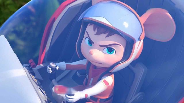 汪汪看动画舒克开飞机贝塔驾驶坦克穿越时空微笑面对危险维护正义实现