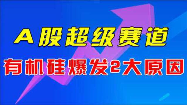 A股超级赛道,有机硅板块爆发2大原因!后市如何把握?