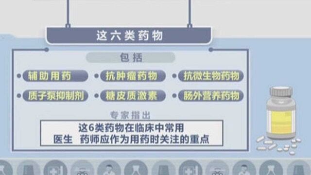 国家卫健委:六类药物上榜“重点监控药品目录”