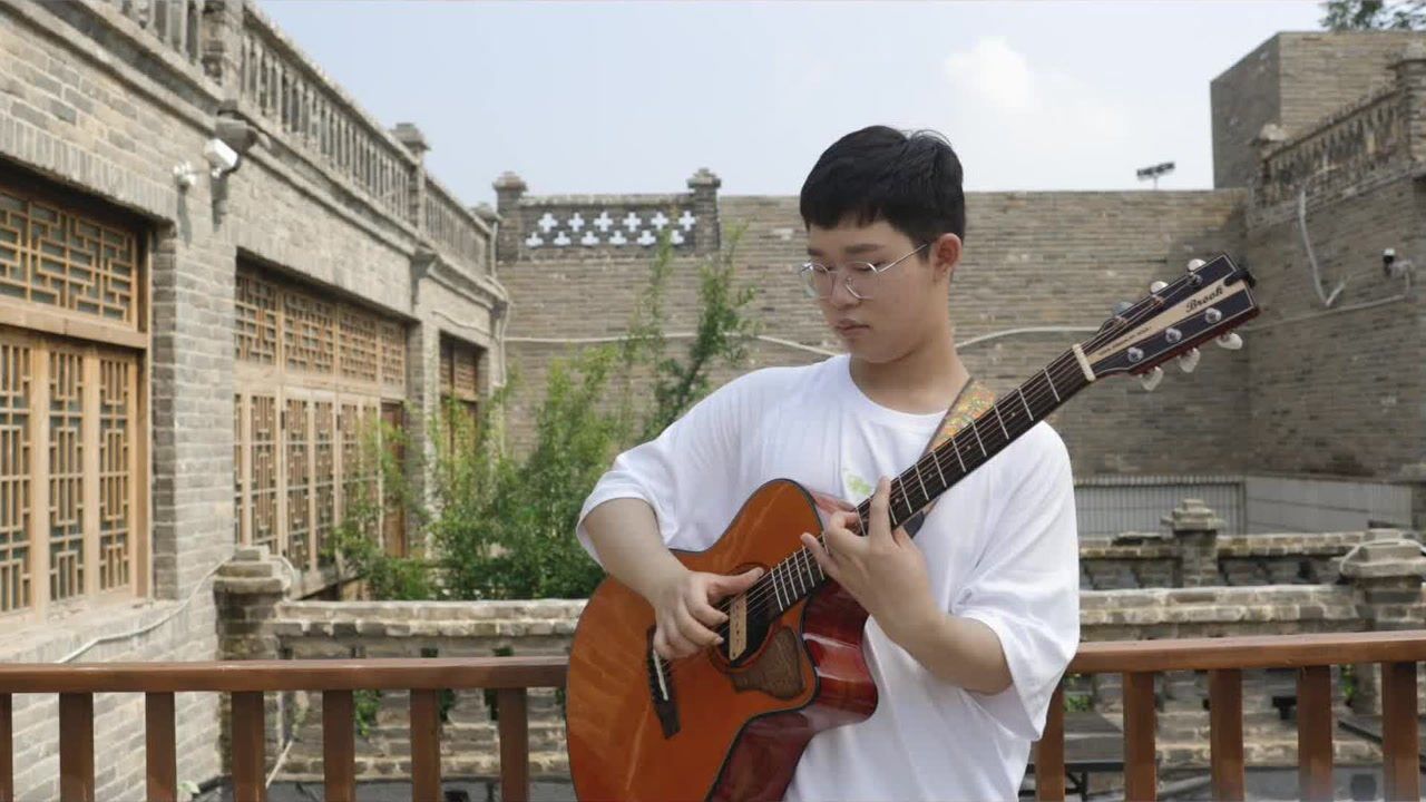 brook布鲁克吉他代言人刘嘉卓激燃敲击刘嘉卓原创指弹吉他曲funnyfunk
