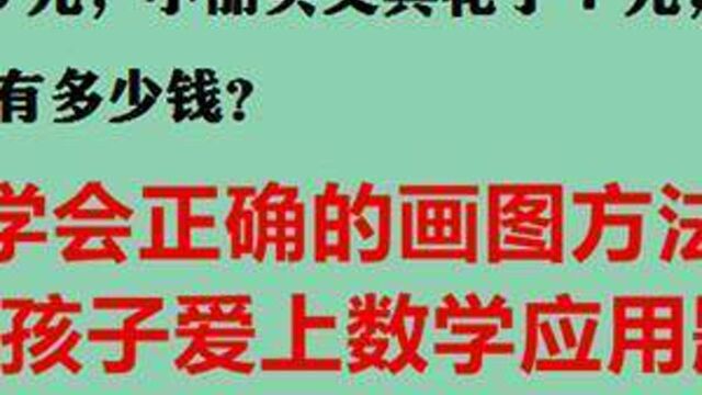 三年级数学:学画线段图解题的关键点你家孩子知道吗 #知识