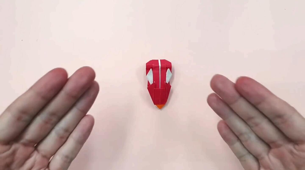 简单帅气的火箭飞车折纸教程!快快快,冲冲冲!