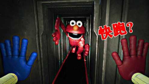 波比的游戏时间番外版：这个红色玩偶居然活了，潜入废弃玩具工厂！