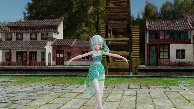 MMD 初音未来 动漫舞蹈