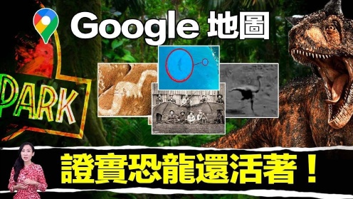 Google地圖拍到恐龙！专家证实，恐龙的确没有灭亡，德国还曾经用U潜艇捕捞活恐龙