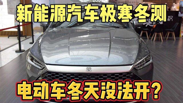 懂车帝纯电新能源车冬测比亚迪特斯拉成绩垫底?冬季续航没有意义