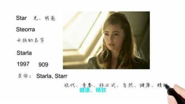 Jason:英语单词背后的文化,取个英文名之Star明亮,轻松学英语