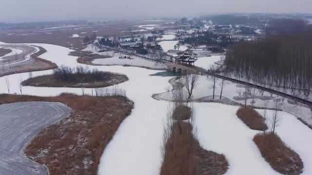 (电视通稿ⷥ›𝥆…ⷧ”Ÿ态)山西长治:漳泽湖国家城市湿地公园美如画