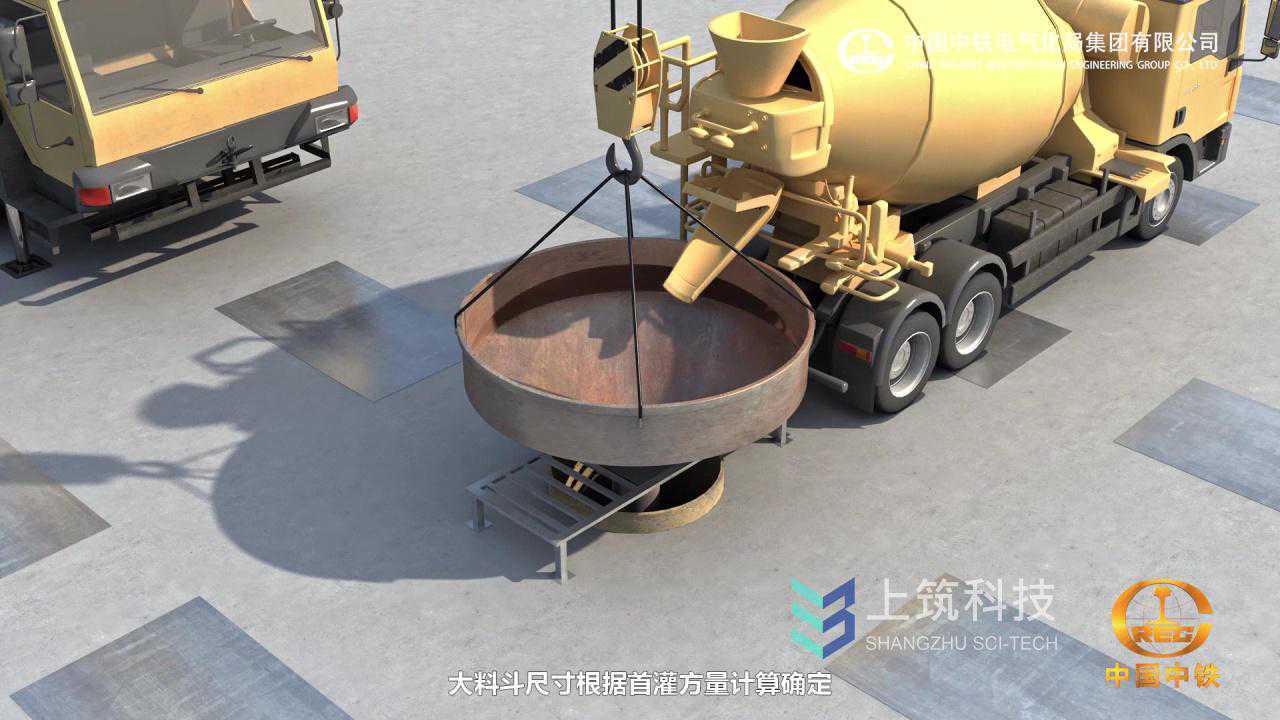 钻孔灌注桩施工工艺动画_高清
