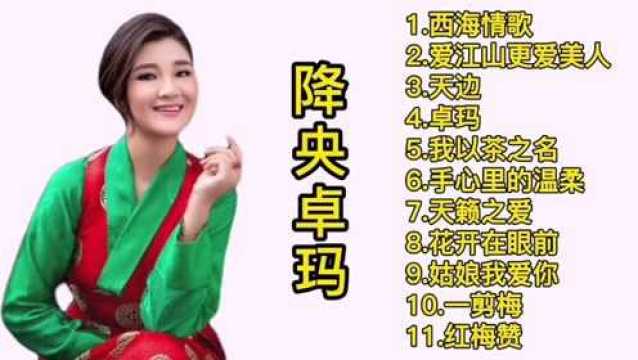 降央卓玛十一首经典歌曲,天籁之音!