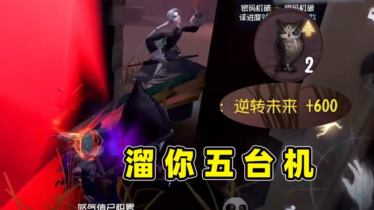 第五人格：听说先知要削弱，吓得导演赶紧吸三只鸟溜宿伞五台机！