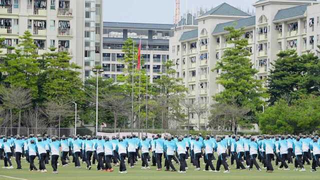 新生军训匕首操