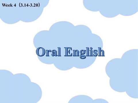 Oral English