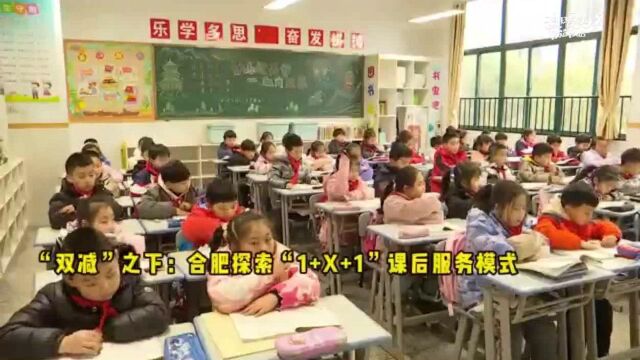 合肥:“1+X+1”课后服务模式满足学生多样需求